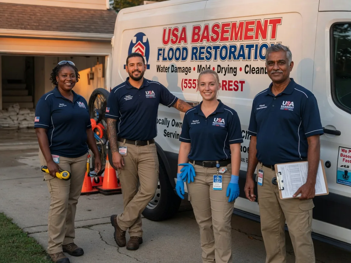 Basement Flood Cleanup company in Duke, OK