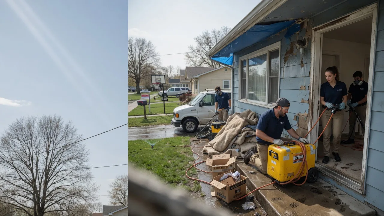 Basement Flood Cleanup in Duke, OK near me